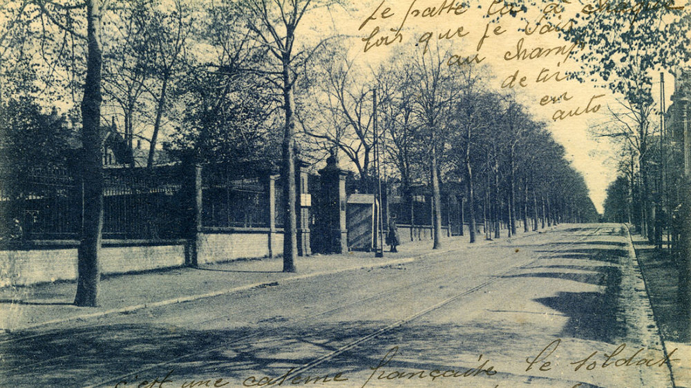 Zur "Caserne Verdun" wurde das Feuerwerkslaboratorium in der Luisenstraße