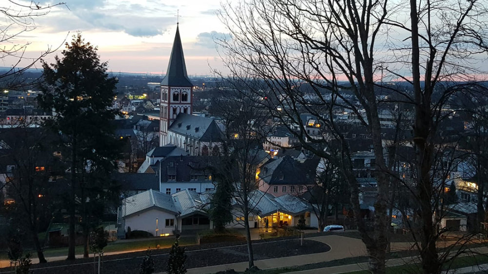 Blick vom Michaelsberg auf Sankt Servatius