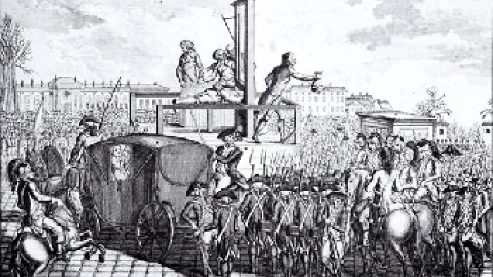 1793 - König Ludwig XVI. verliert den Kopf