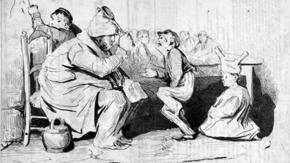 "Schule", Gemälde von Honoré Daumier