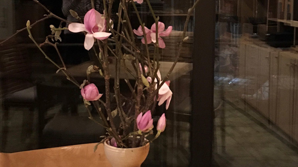 Frühlingsblüten in der Vase