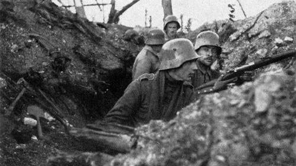 Schützengraben 1916 vor Verdun