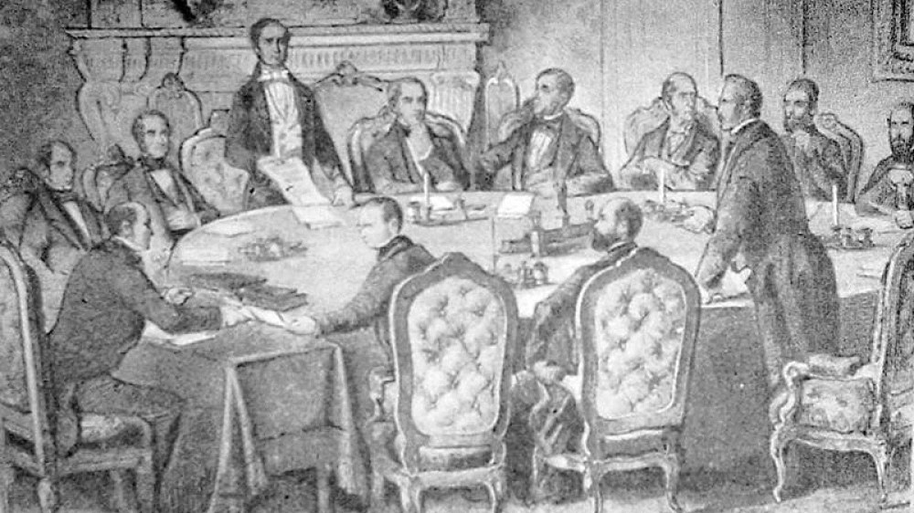 Friedensverhandlungen 1856