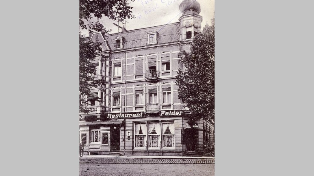 Hotel Felders, Wilhelmstraße, um 1913