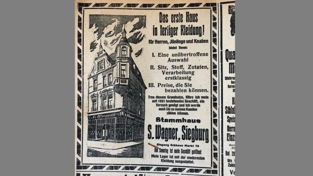 Wagner Werbung 1926