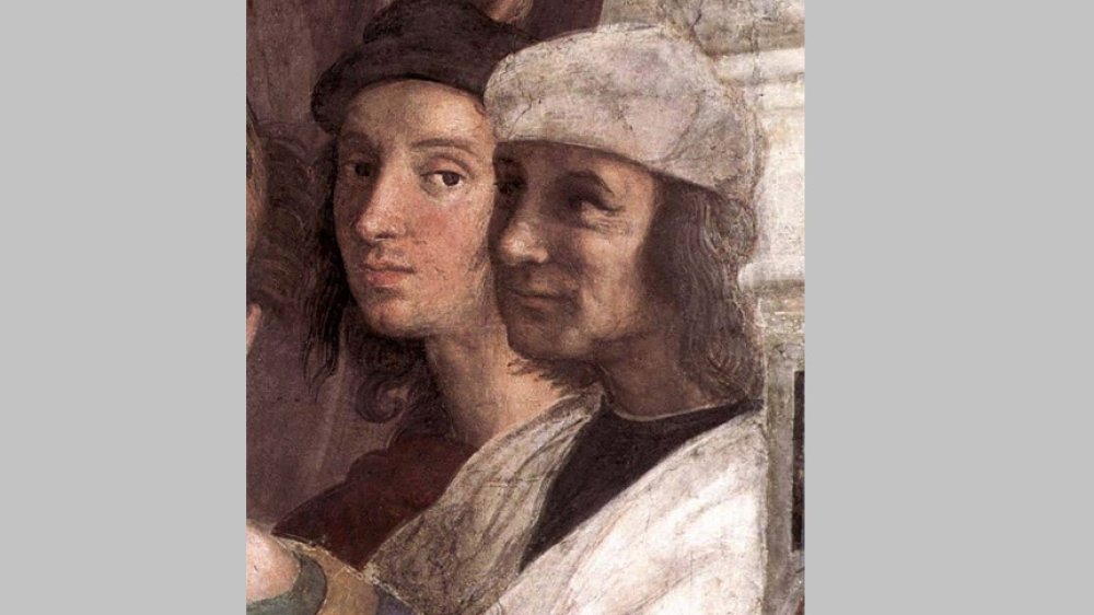 Raffael Santi (links) Selbstbildnis um 1510/11