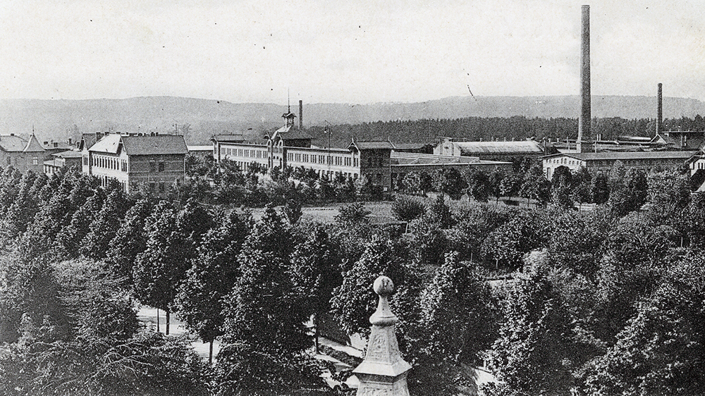 Feuerwerkslaboratorium um 1910