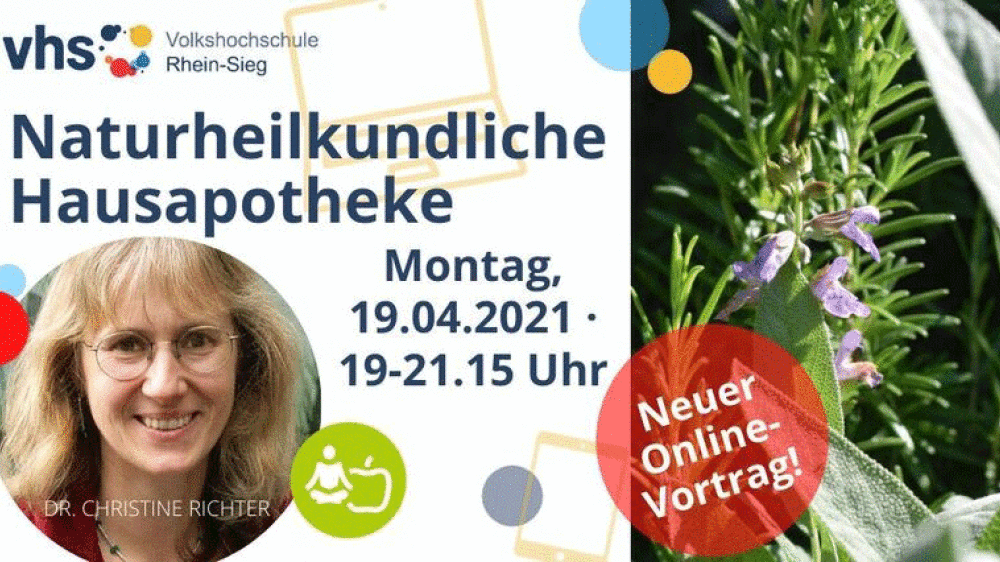 VHS-Hausapotheke - Diplom-Biologin und Heilpraktikerin Dr. Christine Richter