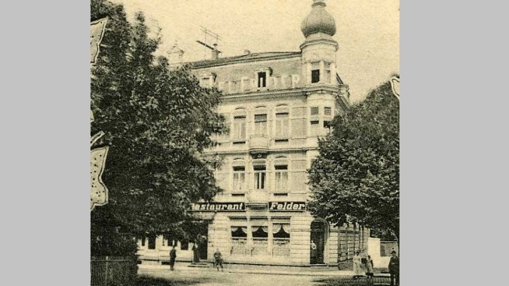 Felder in der Wilhelmstraße 1911