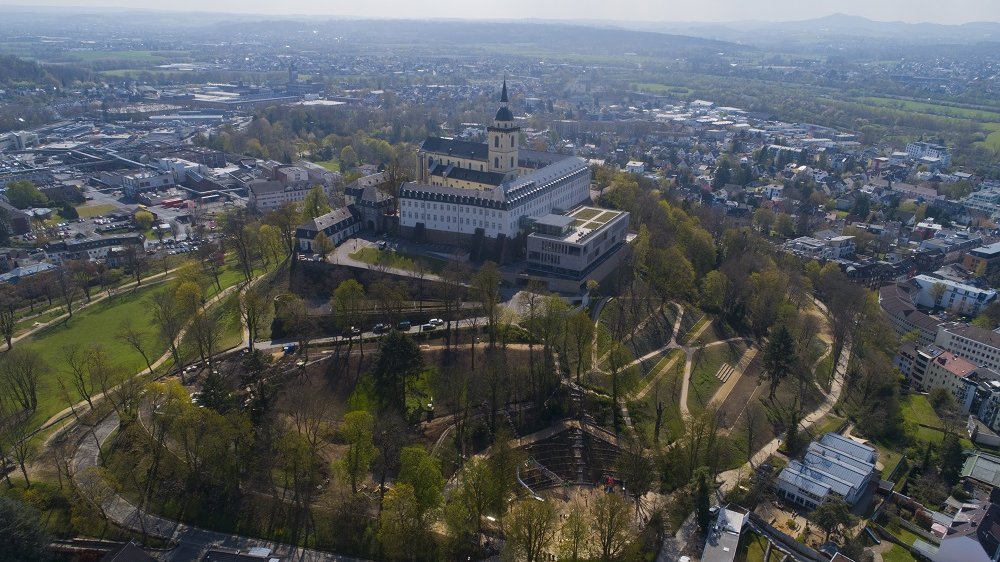 Luftbild vom Michaelsberg