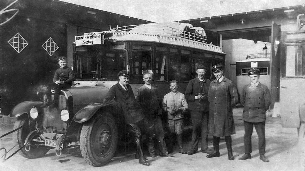 Postkraftwagen 1930, Linie Hennef-Neunkirchen-Siegburg