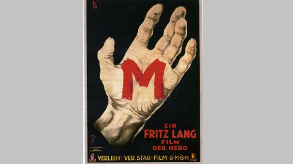 Filmplakat "M-Eine Stadt sucht einen Mörder" 1931