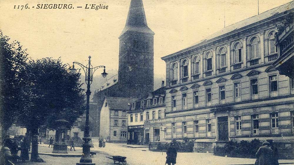 Gymnasium am Markt um 1920