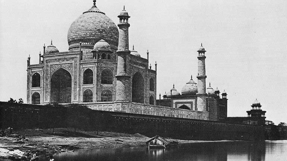 Taj Mahal im Jahre 1865