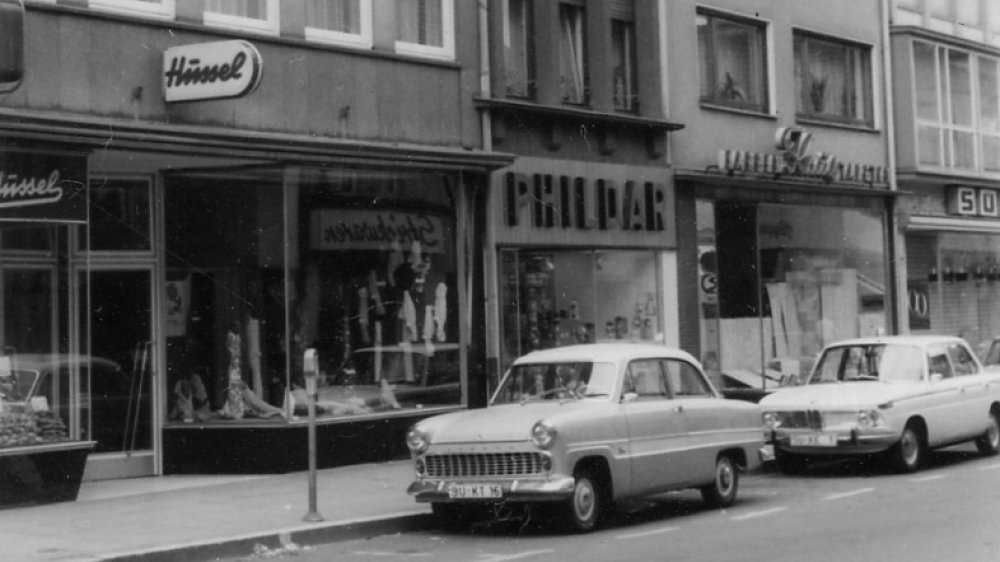 Parkuhr auf der Kaiserstraße in den 1960er Jahren