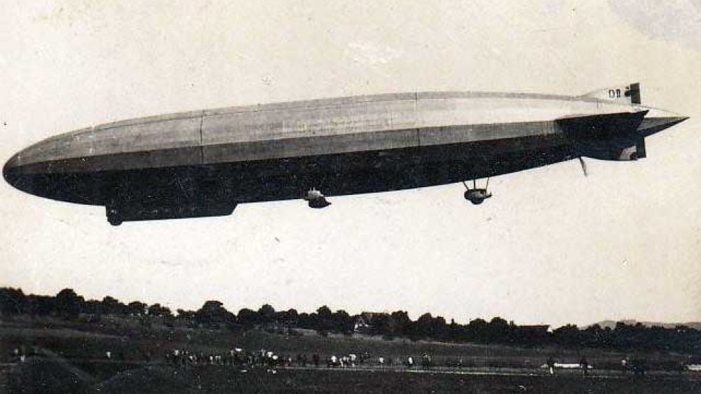 Start der "Nordstern": Der Zeppelin LZ 121 