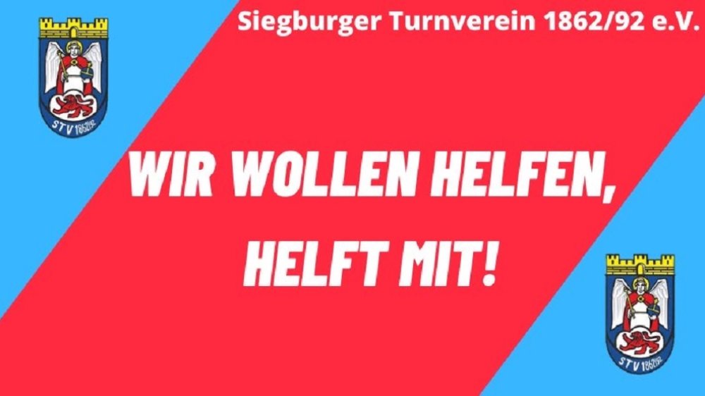 Siegburger Turnverein - wir wollen helfen