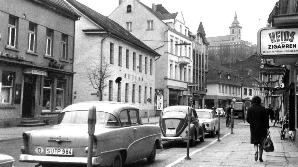 Kaiserstraße 1971 noch ohne C&A