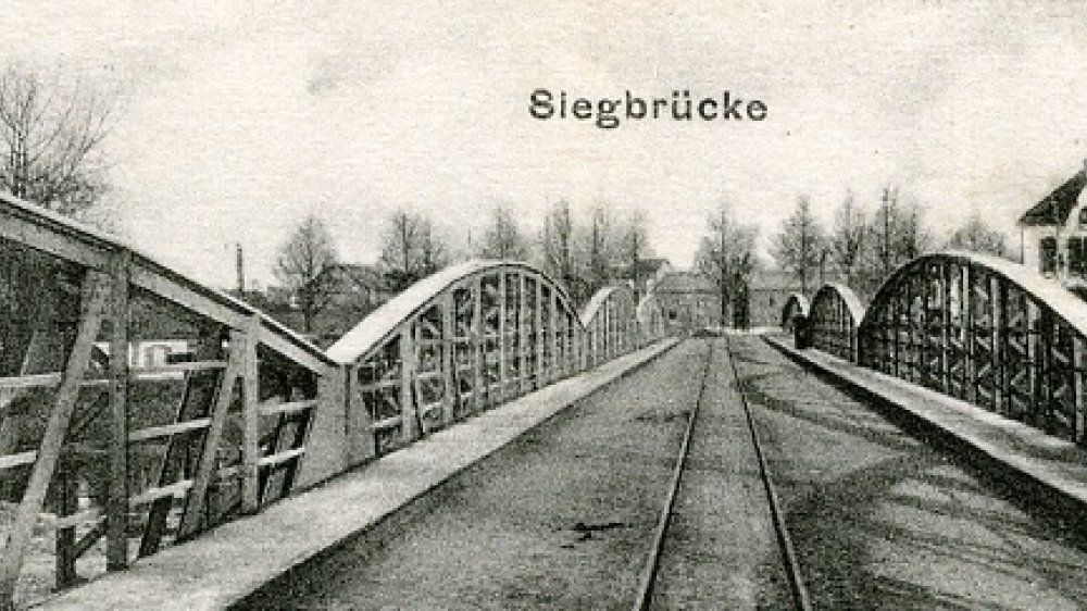 Siegbrücke um 1905