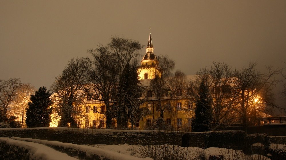 Abtei Schnee