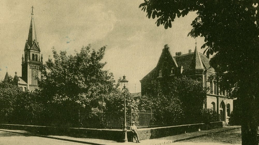 Evangelische Kirche um 1920