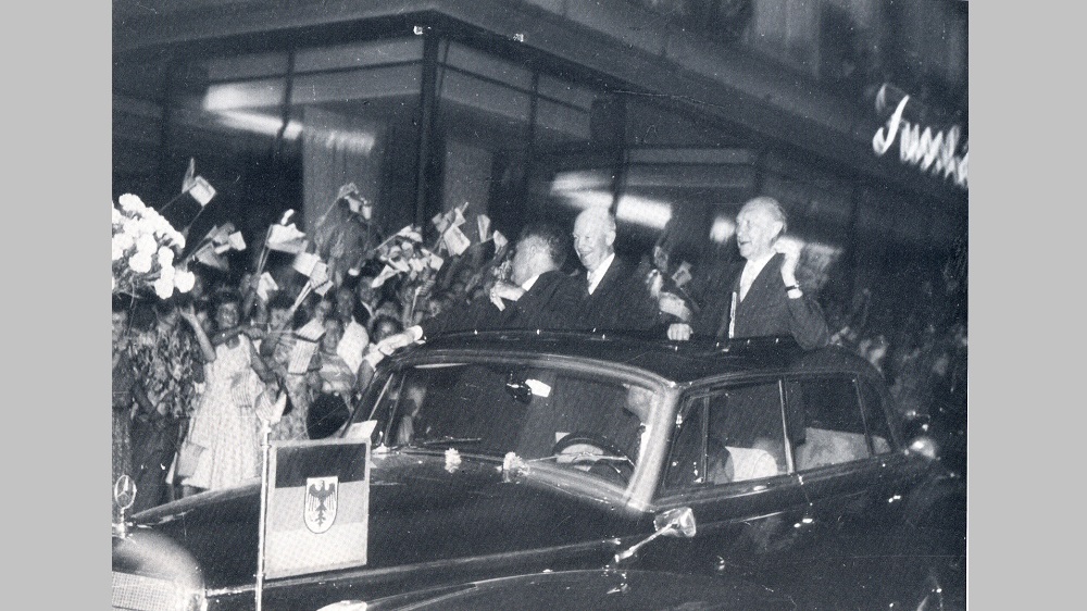 Besuch von Adenauer