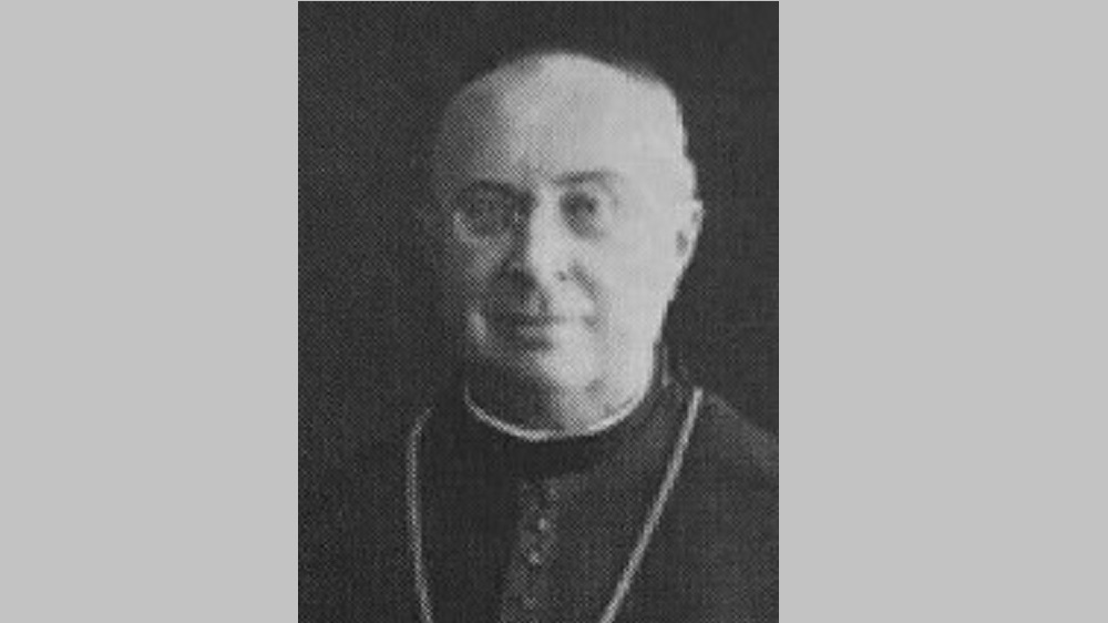 Abt P. Dr. Hermannus M. Renzel, der seine letzten Tage in Siegburg verbrachte.