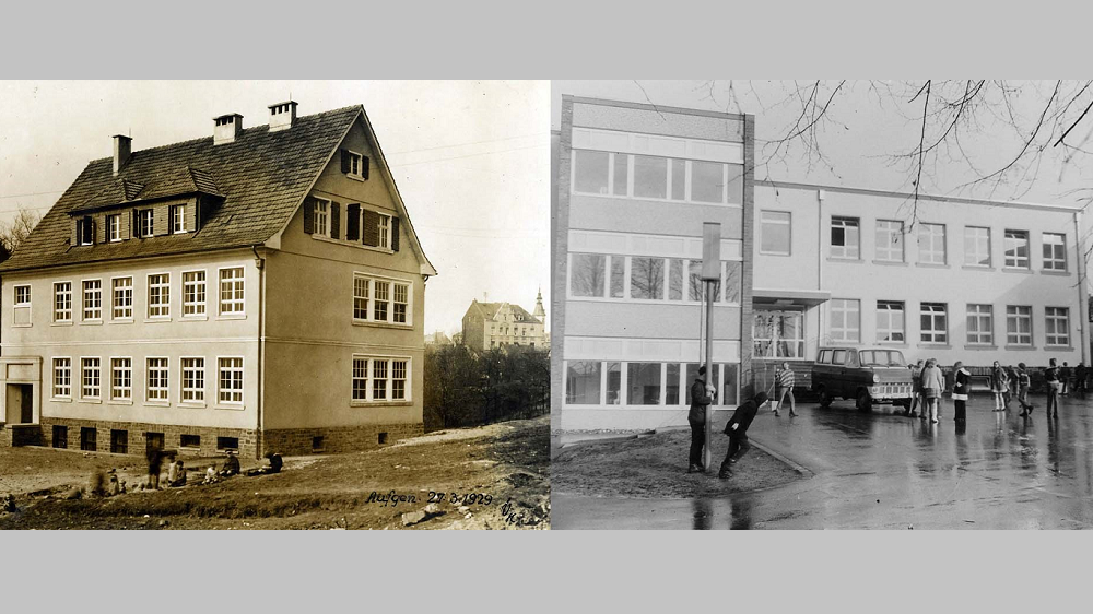 Schule Heinrichstraße historisch