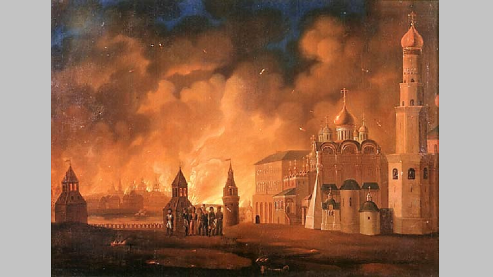 Moskau brennt