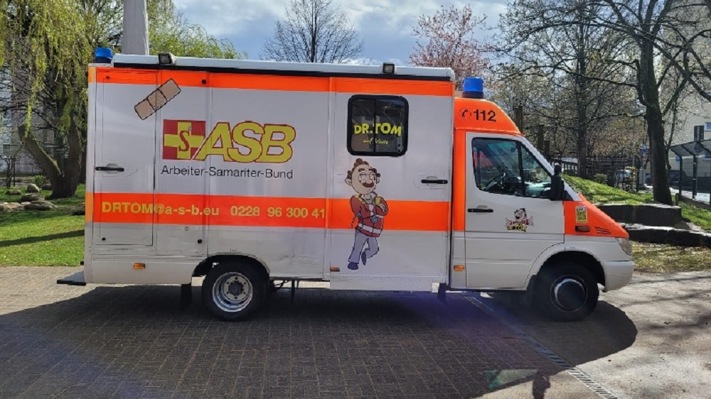 Dr-Tom-Rettungswagen des ASB