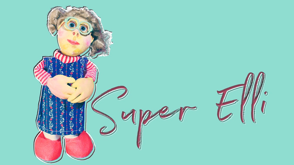 Puppe "Super-Elli"