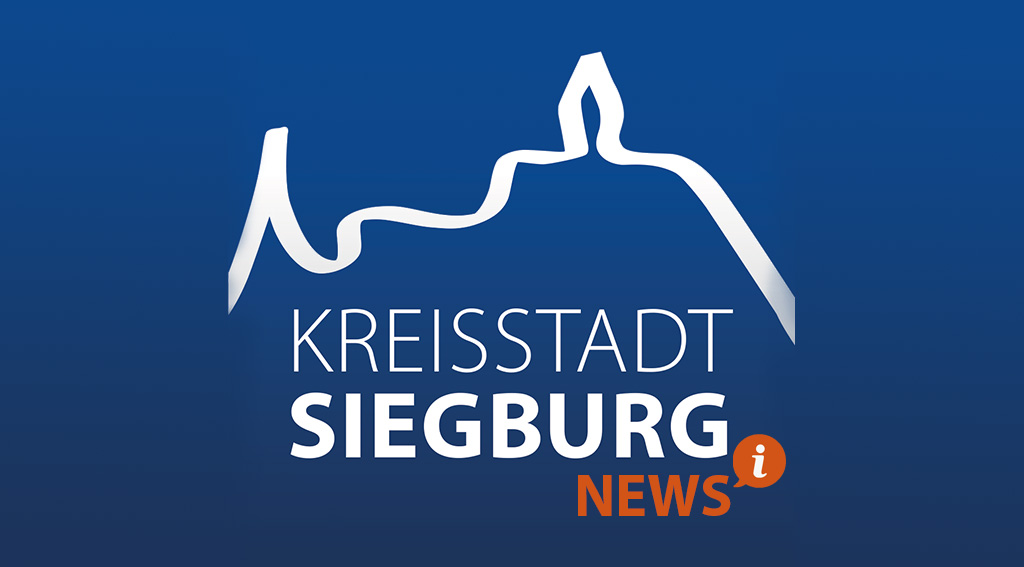 Auf dem Bild sieht man das Siegburg-Logo mit der Bezeichnung News