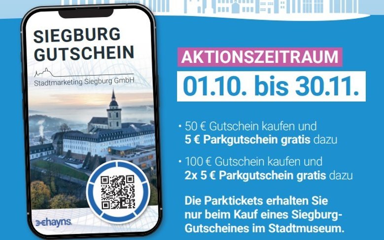 Siegburg-Gutschein für Unternehmen