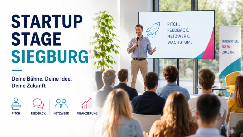 2026-06-Startup Stage Erste Startup Stage Siegburg am 16. Juli.